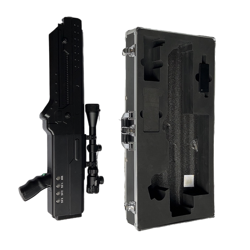  龙湖镇手持便携式枪型低空防御反制四通道A型